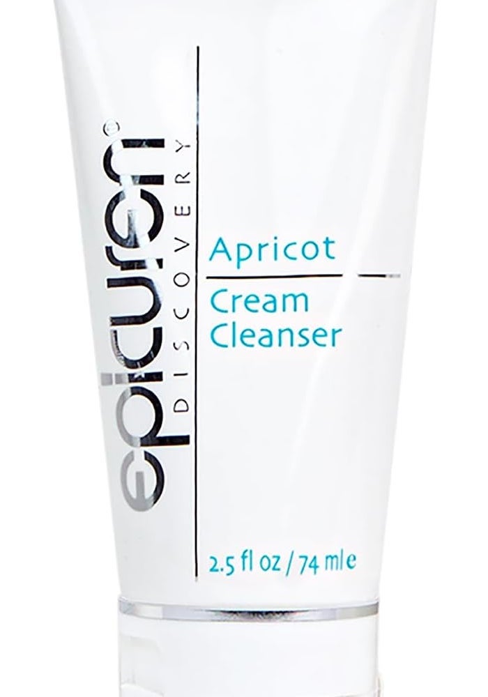 Epicuren Discovery Apricot Cream Cleanser - Gentle Non-Foaming Face Wash, 2.5 oz - Image 1